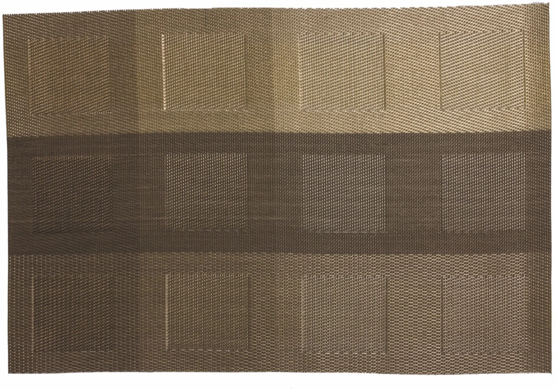 Mata stołowa 45x30 cm brązowe kwadraty - ABERT