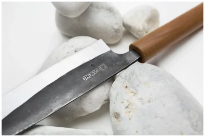 BLACK HAMMER Nóż japoński Nakiri 16,5 cm / KASUMI