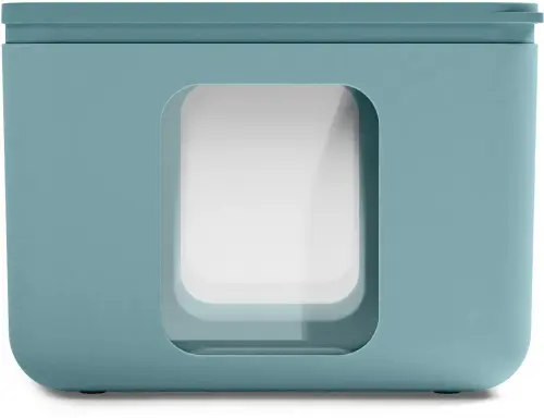 QUADRO Pojemnik turkusowy, rozm. M / BLIM PLUS