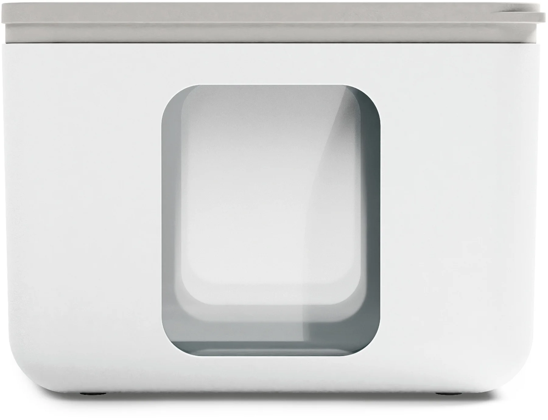 QUADRO Zestaw pojemników, biały / BLIM PLUS