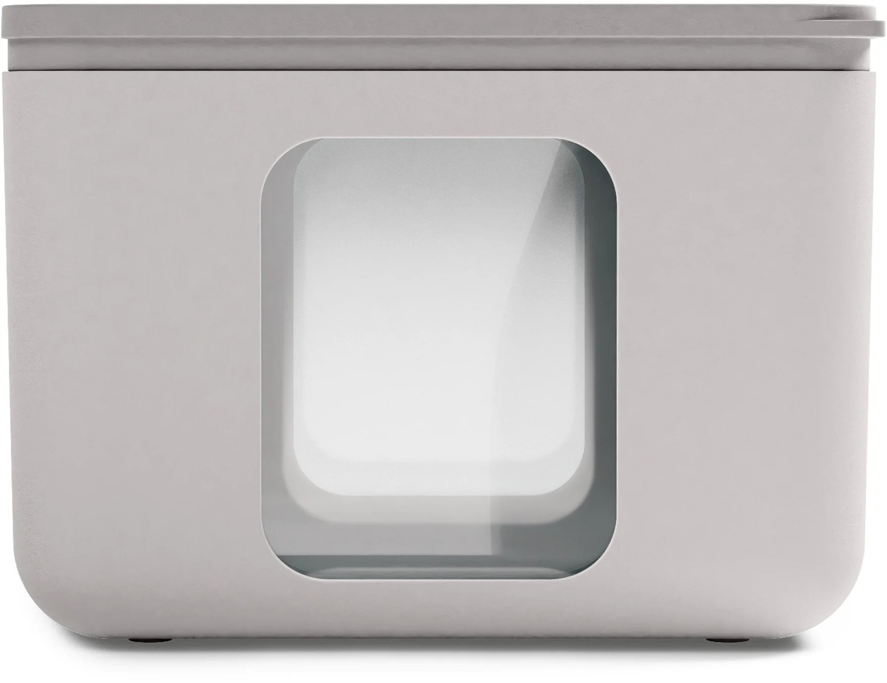 QUADRO Zestaw pojemników, szary / BLIM PLUS