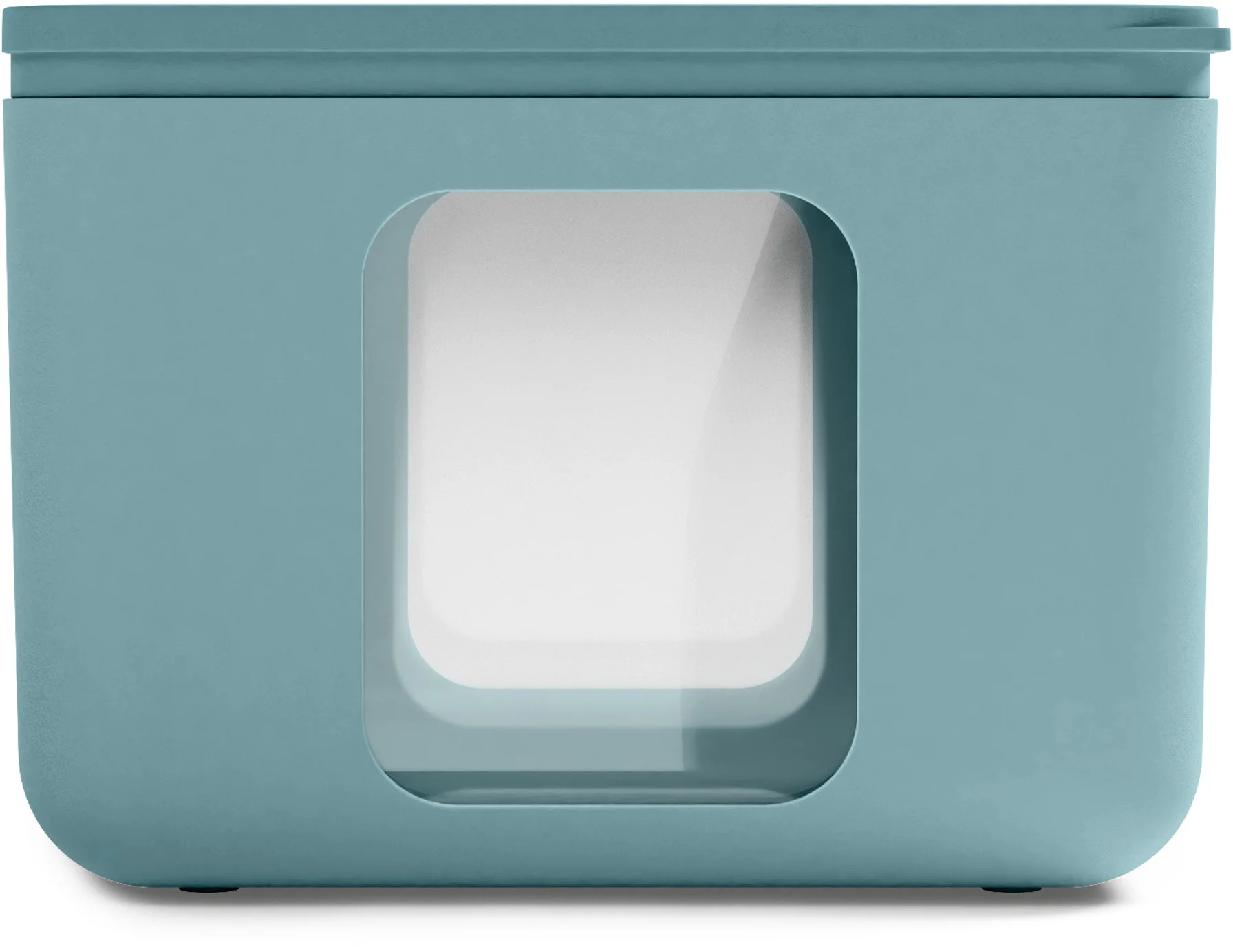 QUADRO Zestaw pojemników, turkusowy / BLIM PLUS