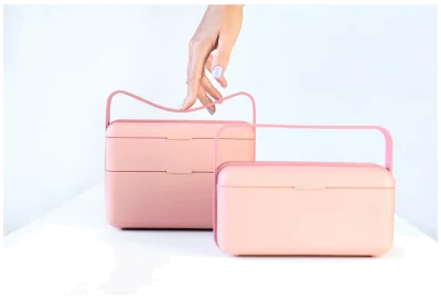 BAULETTO Lunchbox wysoki róż flamingo / BLIM PLUS