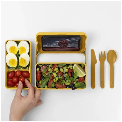 BAULETTO Lunchbox wysoki średni pustynny / BLIM PLUS