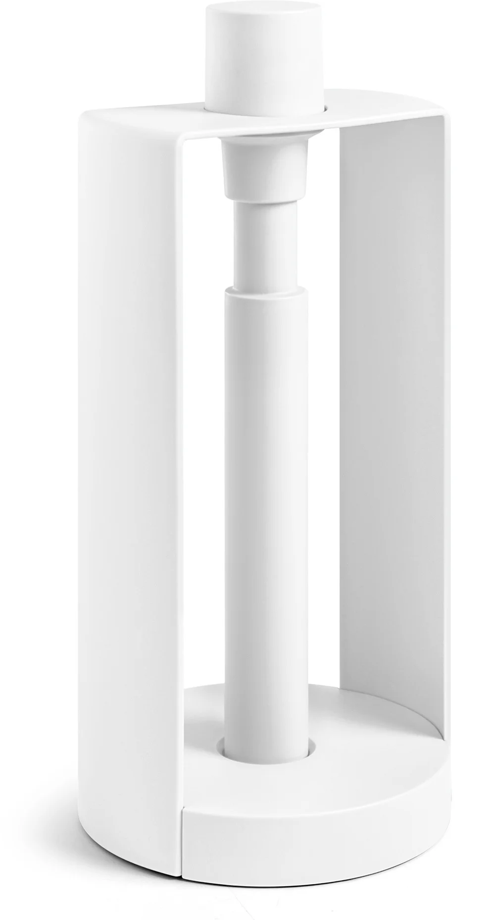 STOP Stojak na ręcznik papierowy krystaliczny biały / BLIM PLUS