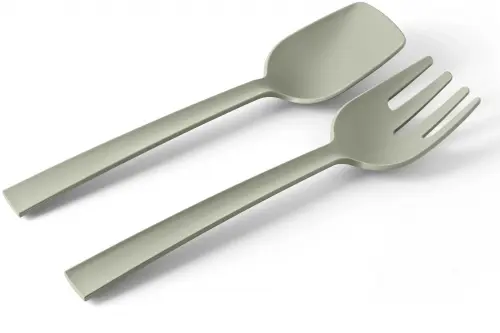 POSATE Zestaw sztućców serwisowych średnia leśna zieleń / BLIM PLUS