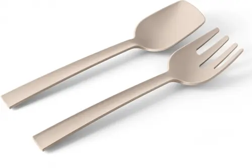 POSATE Zestaw sztućców serwisowych mokka / BLIM PLUS