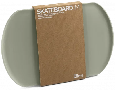 SKATEBOARD Deska do krojenia/serwowania średnia leśna zieleń / BLIM PLUS