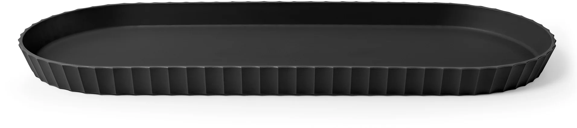 MINERVA Półmisek owalny 50x25 cm karbon / BLIM PLUS
