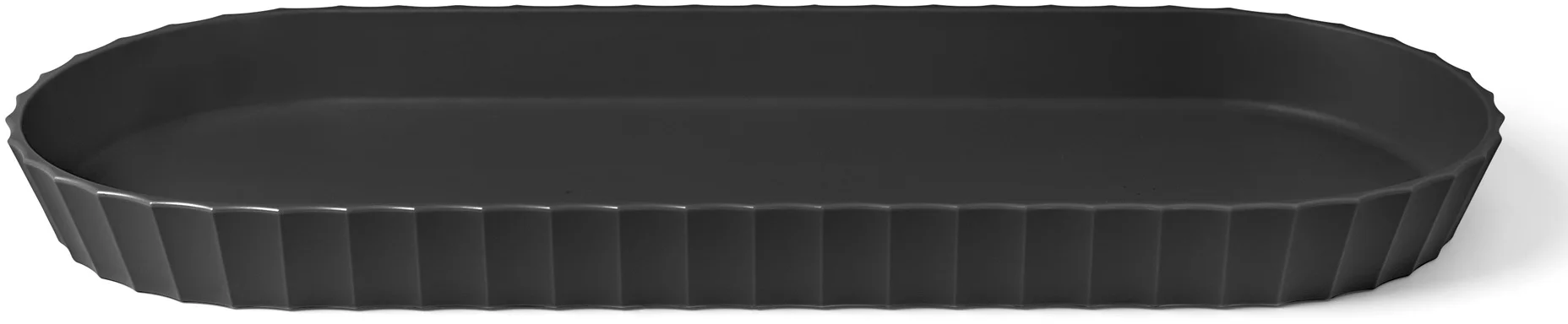 MINERVA Półmisek owalny 37,5x15 cm karbon / BLIM PLUS