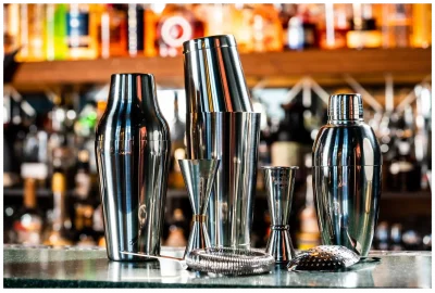 Miarka barmańska japońska 25-50 ml stalowa / BAR PROFESSIONAL