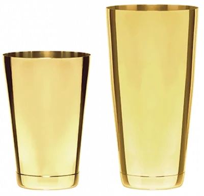 Shaker bostoński złoty / BAR PROFESSIONAL