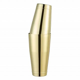 Shaker bostoński złoty / BAR PROFESSIONAL