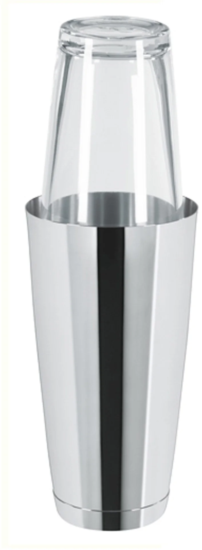 Boston Shaker stalowy 800 ml ze szklanką  / BAR PROFESSIONAL