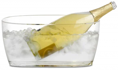 Cooler do wina i szampana 48 cm akrylowy / BAR PROFESSIONAL