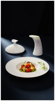FEDRA Talerz głęboki gourmet 25 cm / RAK PORCELAIN