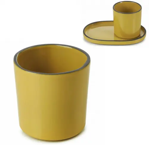 CARACTERE Filiżanka do espresso 80 ml Kurkuma / REVOL