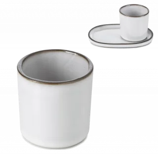 CARACTERE Filiżanka 220 ml Biała Chmura / REVOL