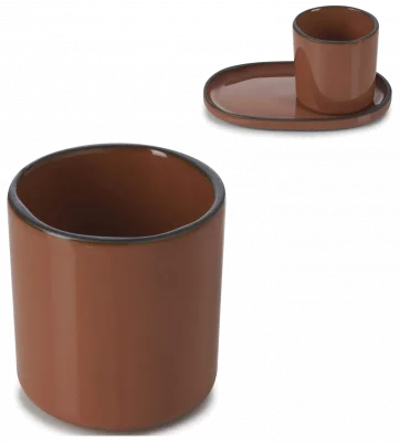 CARACTERE Filiżanka do espresso 80 ml Cynamon / REVOL