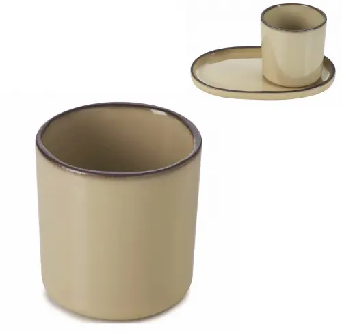 CARACTERE Filiżanka do espresso 80 ml Gałka muszkatołowa / REVOL