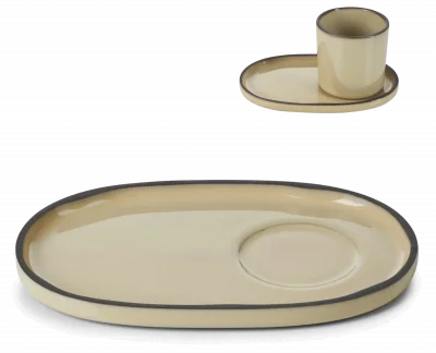 CARACTERE Spodek 13 x 8 cm Gałka muszkatołowa / REVOL