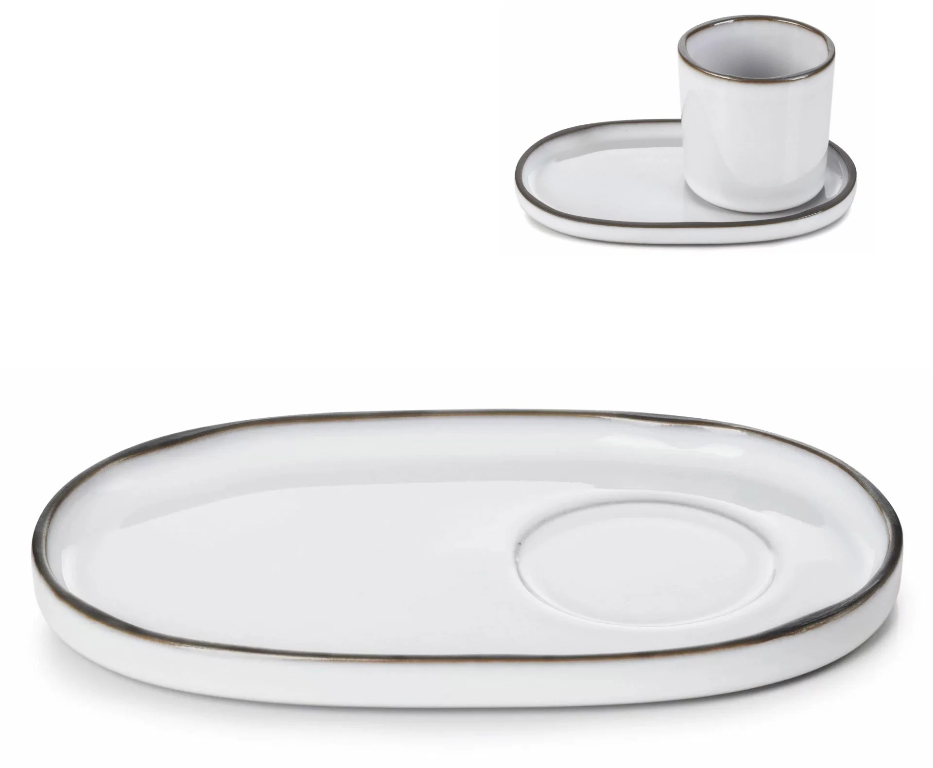 CARACTERE Spodek 13 x 8 cm Biała Chmura / REVOL