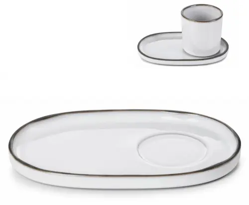 CARACTERE Spodek 13 x 8 cm Biała Chmura / REVOL