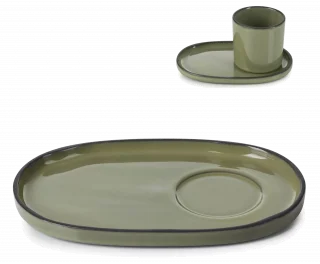 CARACTERE Spodek 13 x 8 cm Kardamon / REVOL