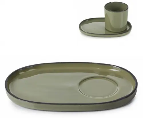 CARACTERE Spodek 13 x 8 cm Kardamon / REVOL