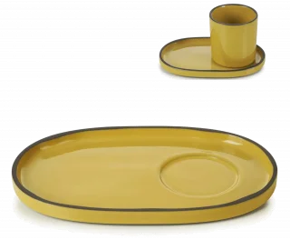 CARACTERE Spodek 13 x 8 cm Kurkuma / REVOL