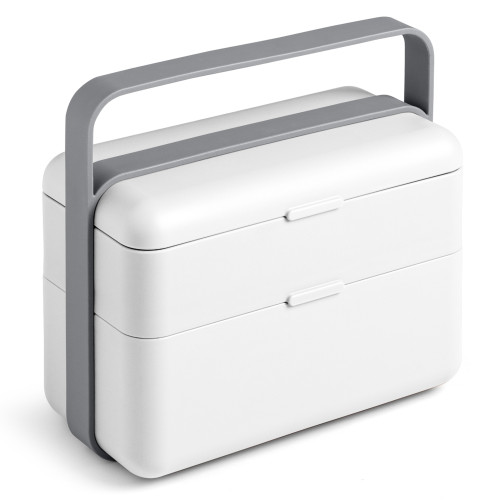 BAULETTO Lunchbox wysoki krystaliczny biały / BLIM PLUS