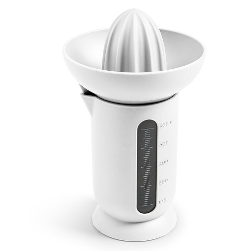 UFO Wyciskacz do cytrusów z dzbankiem 0,5l krystaliczny biały / BLIM PLUS