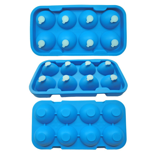 Forma do lodu silikonowa na kule 8 szt.  / BAR PROFESSIONAL