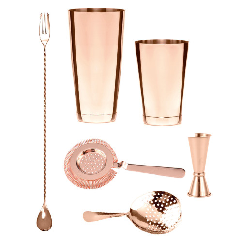 Zestaw barmański miedziany  / BAR PROFESSIONAL