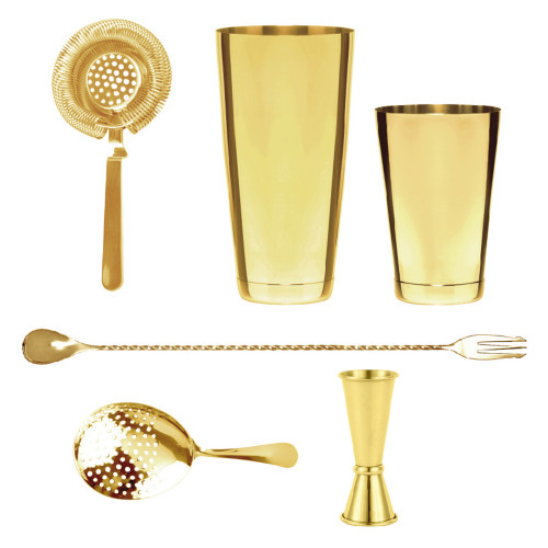Zestaw barmański złoty  / BAR PROFESSIONAL