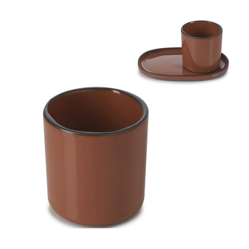 CARACTERE Filiżanka do espresso 80 ml Cynamon / REVOL