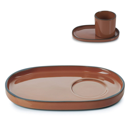 CARACTERE Spodek 13 x 8 cm Cynamon / REVOL