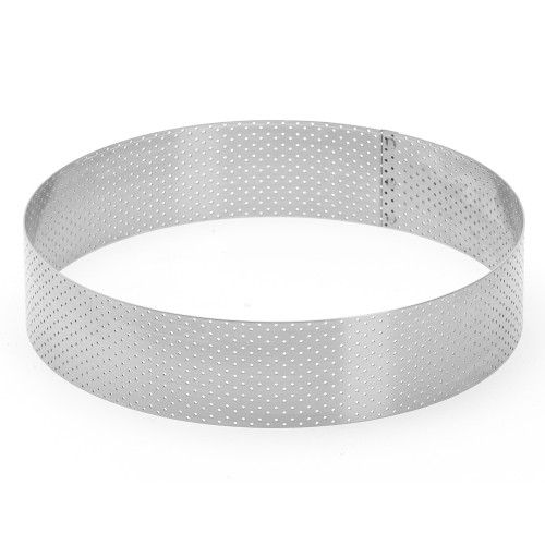 Rant cukierniczy okrągły perforowany 20 cm / DE BUYER