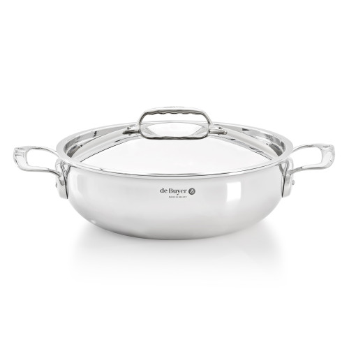 AFFINITY Garnek do duszenia z pokrywą 28 cm / DE BUYER