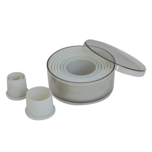 Wycinarka okrągła gładka 9 sztuk / DE BUYER