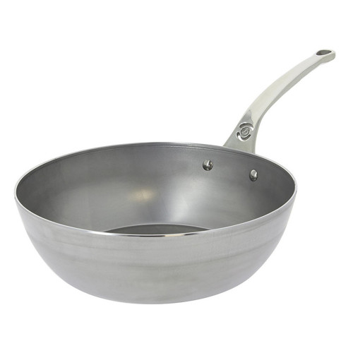 MINERAL B PRO Patelnia głęboka 28 cm / DE BUYER