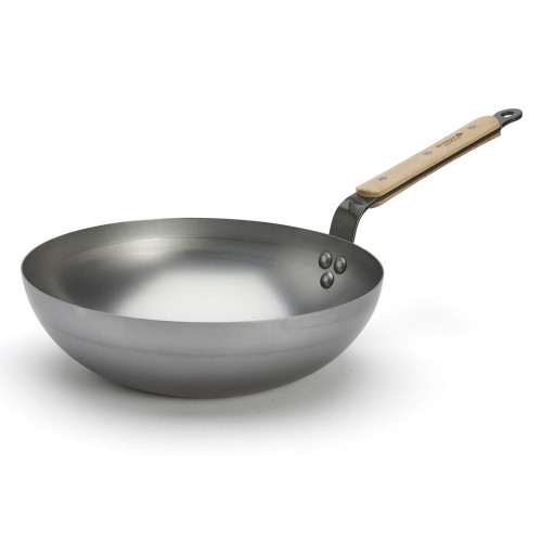 MINERAL B BOIS Wok 28 cm / DE BUYER