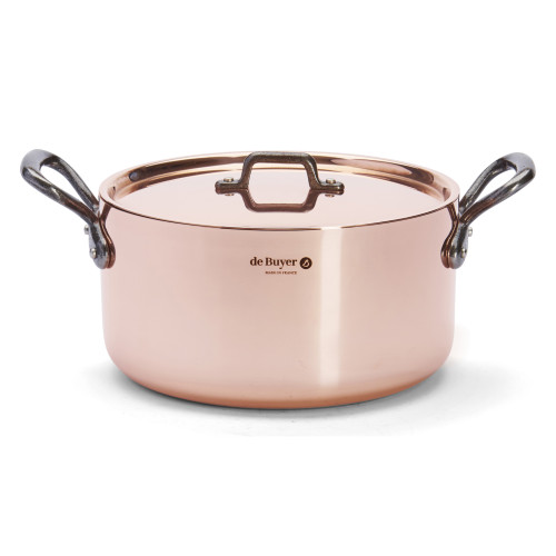 INOCUIVRE TRADITION Garnek z pokrywką 5,4 l / DE BUYER / DE BUYER