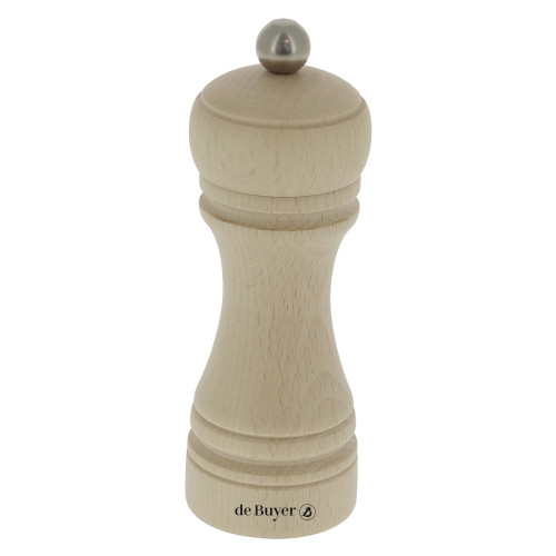 JAVA Młynek do przypraw 14 cm naturalny / DE BUYER