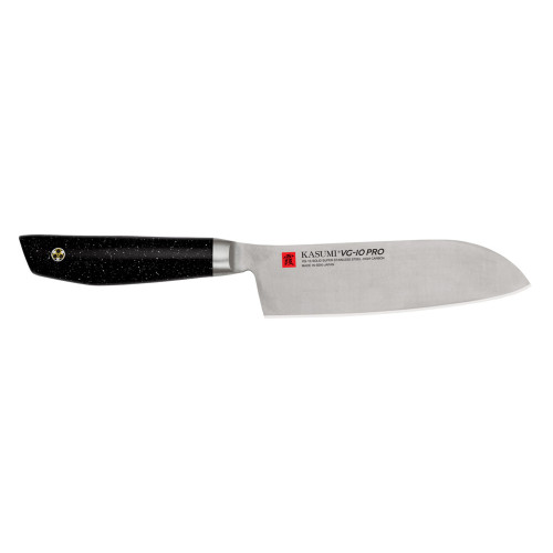 VG-10 PRO Nóż japoński Santoku mały kuty 13 cm / KASUMI