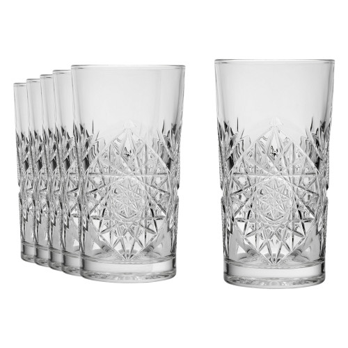 HOBSTAR Szklanka wysoka 355 ml (kpl. 6szt.) / ONIS