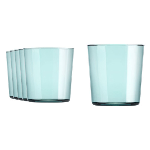 CIDRA COLOR Szklanka 390 ml, niebieska (kpl. 6 szt) / ONIS