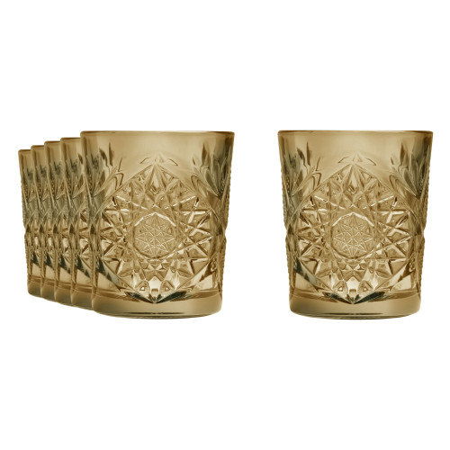 HOBSTAR Szklanka DOF 355 ml OCHRE (kpl. 6szt.) / ONIS