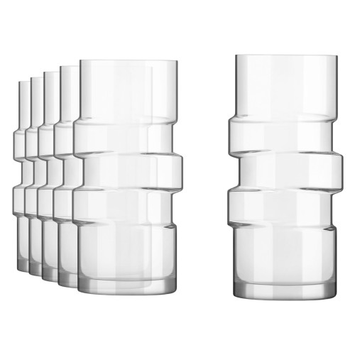 THE GLITCH Szklanka 400 ml (kpl. 6 szt)  / ONIS