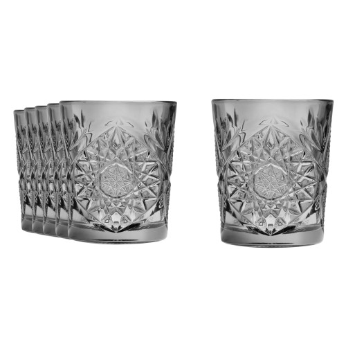 HOBSTAR Szklanka 355 ml GREY (kpl. 6szt.) / ONIS